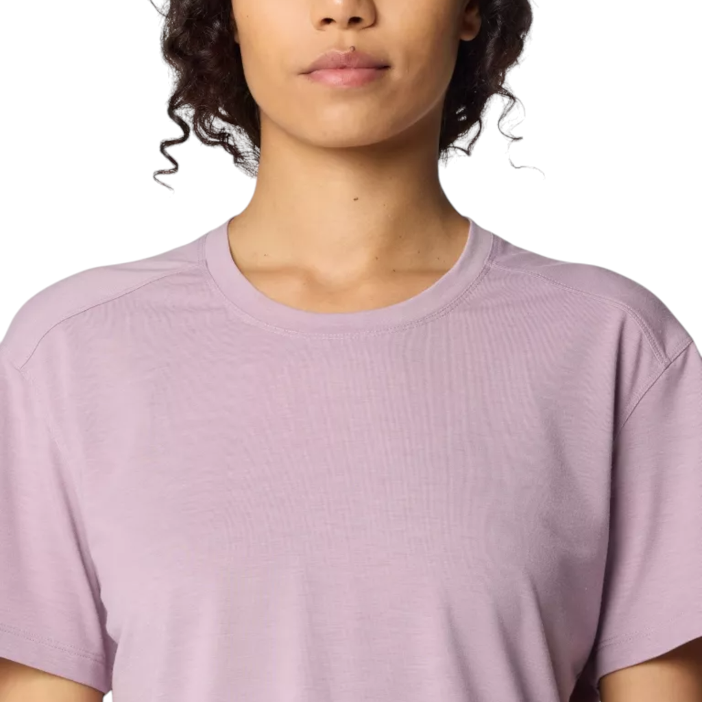 Mountain Hardwear Women's Trekkin Go Short Sleeve Shirt - FERAL