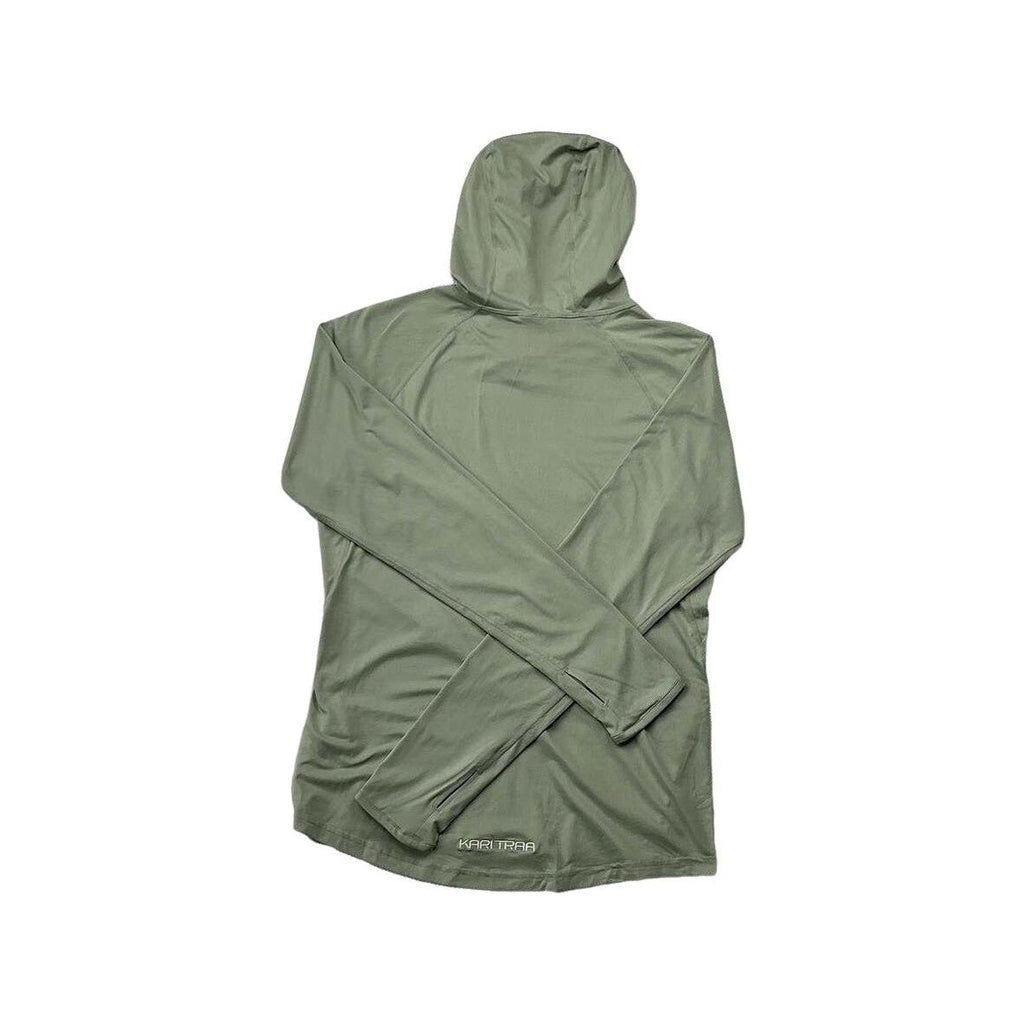 Kari Traa Women's Sanine Sunshirt Hooded Green Medium USED - FERAL
