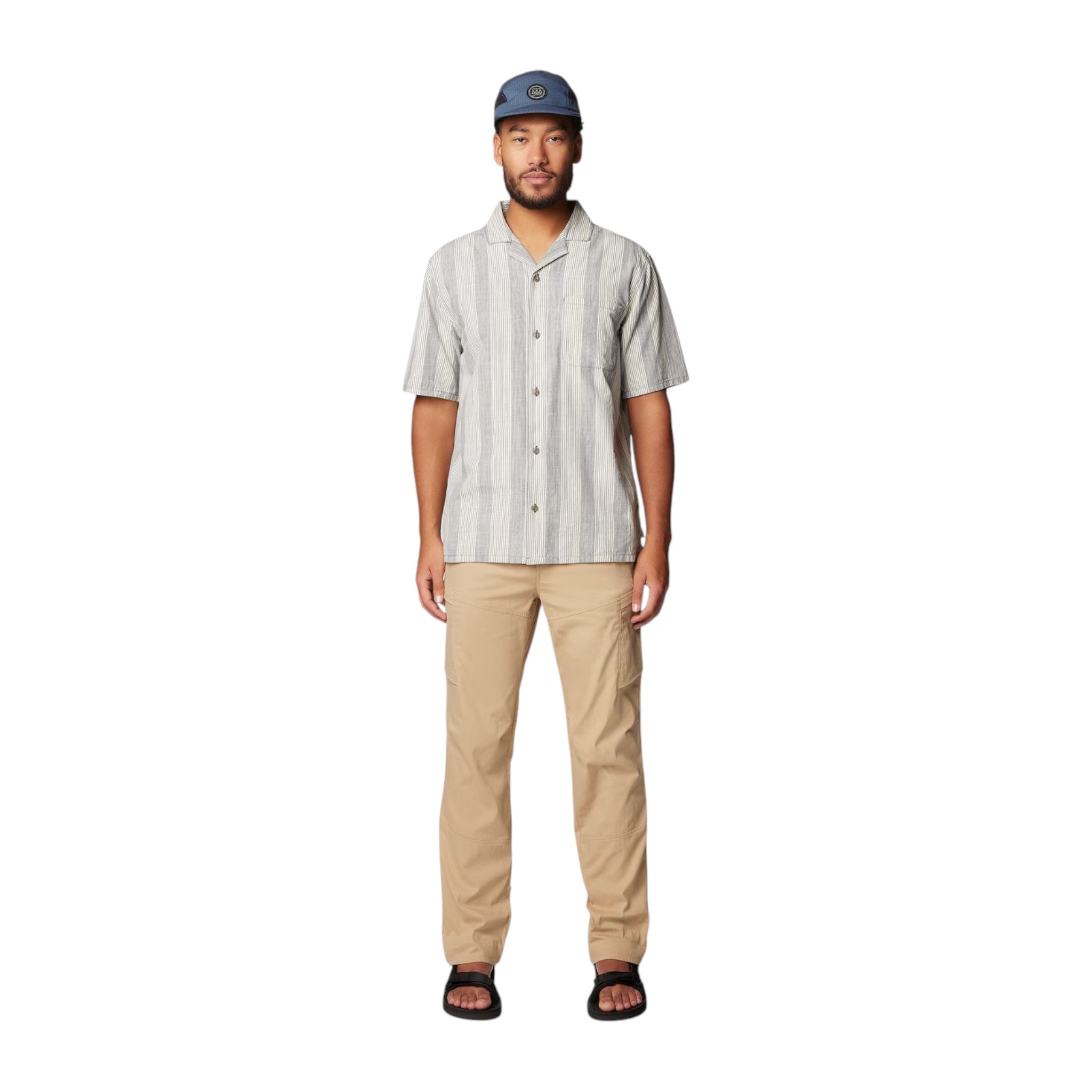 Mountain Hardwear Men's Cottonwood Camp Lite Short Sleeve Shirt - FERAL