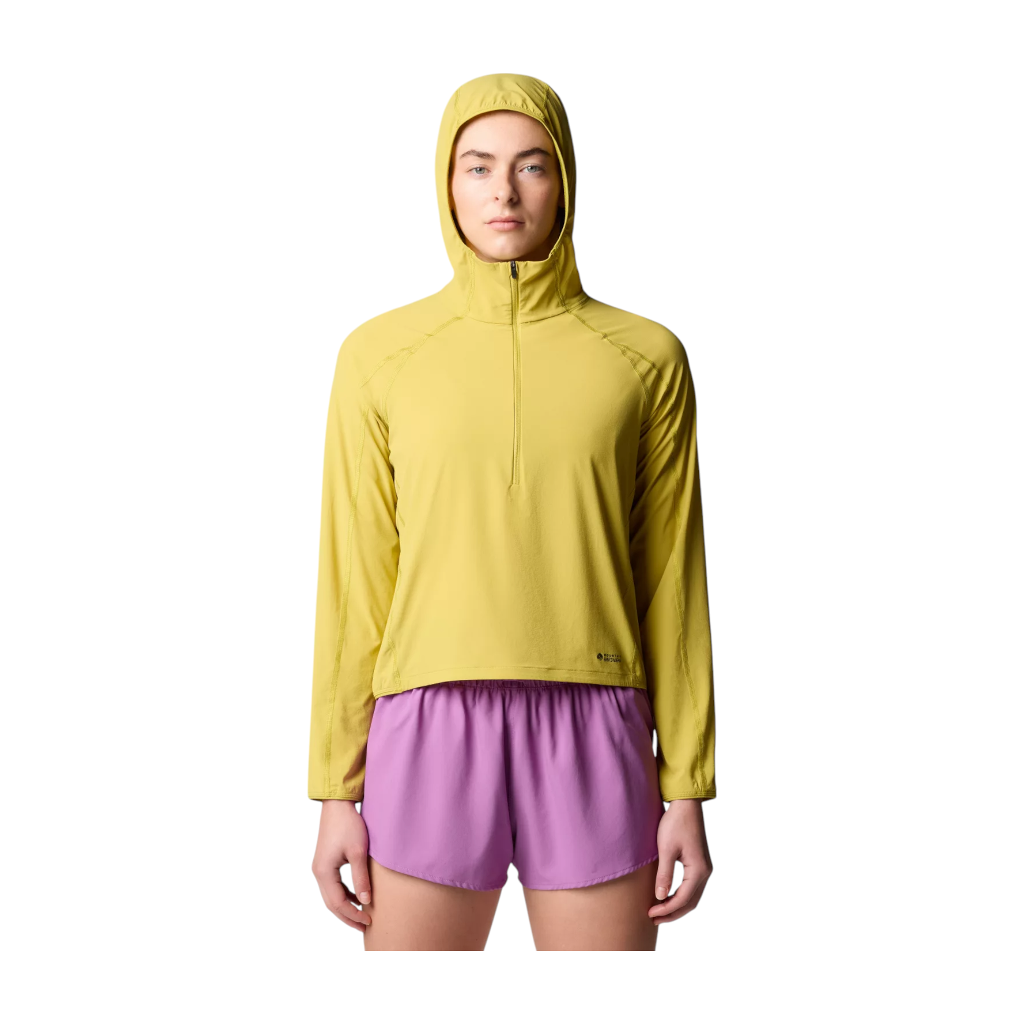 MOUNTAIN HARDWEAR - みほ Mountain Hardwear Women's Summit Grid Half Zip Hoody