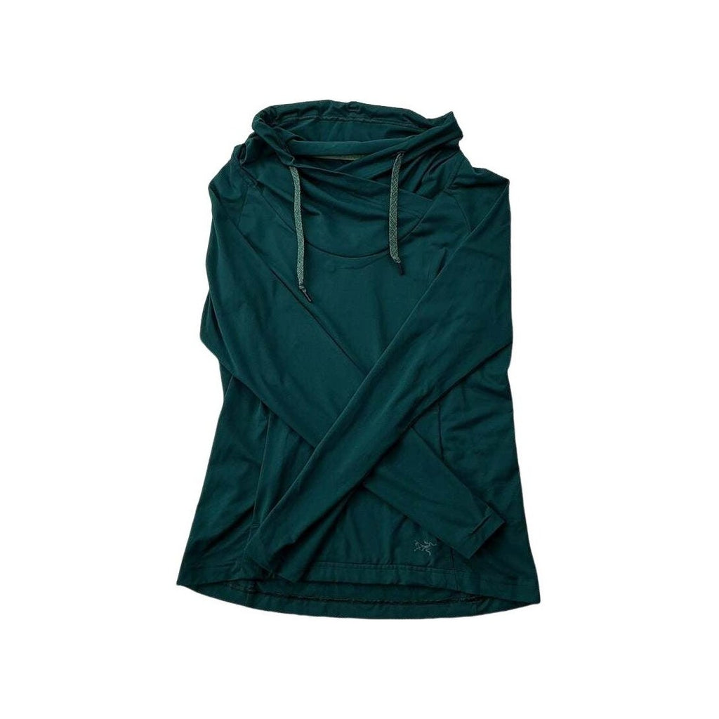 Arc'teryx Women's Cowl Neck Base Layer Top Green Small USED - FERAL