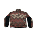 Mountain Hardwear Women's HiCamp Pullover Clay Earth Zig Zag Print XS USED - FERAL