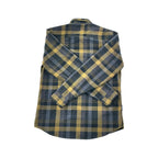 Flylow Men's Lightweight Flannel Shirt Medium Black/Copper USED - FERAL