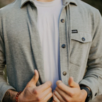 Belong Designs Men's Sherman Fleece Button Up