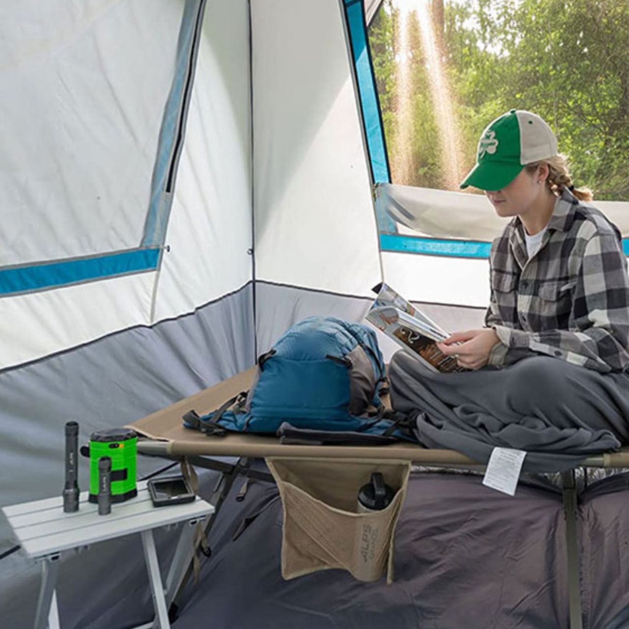 Alps Mountaineering SideKick Table Silver - FERAL