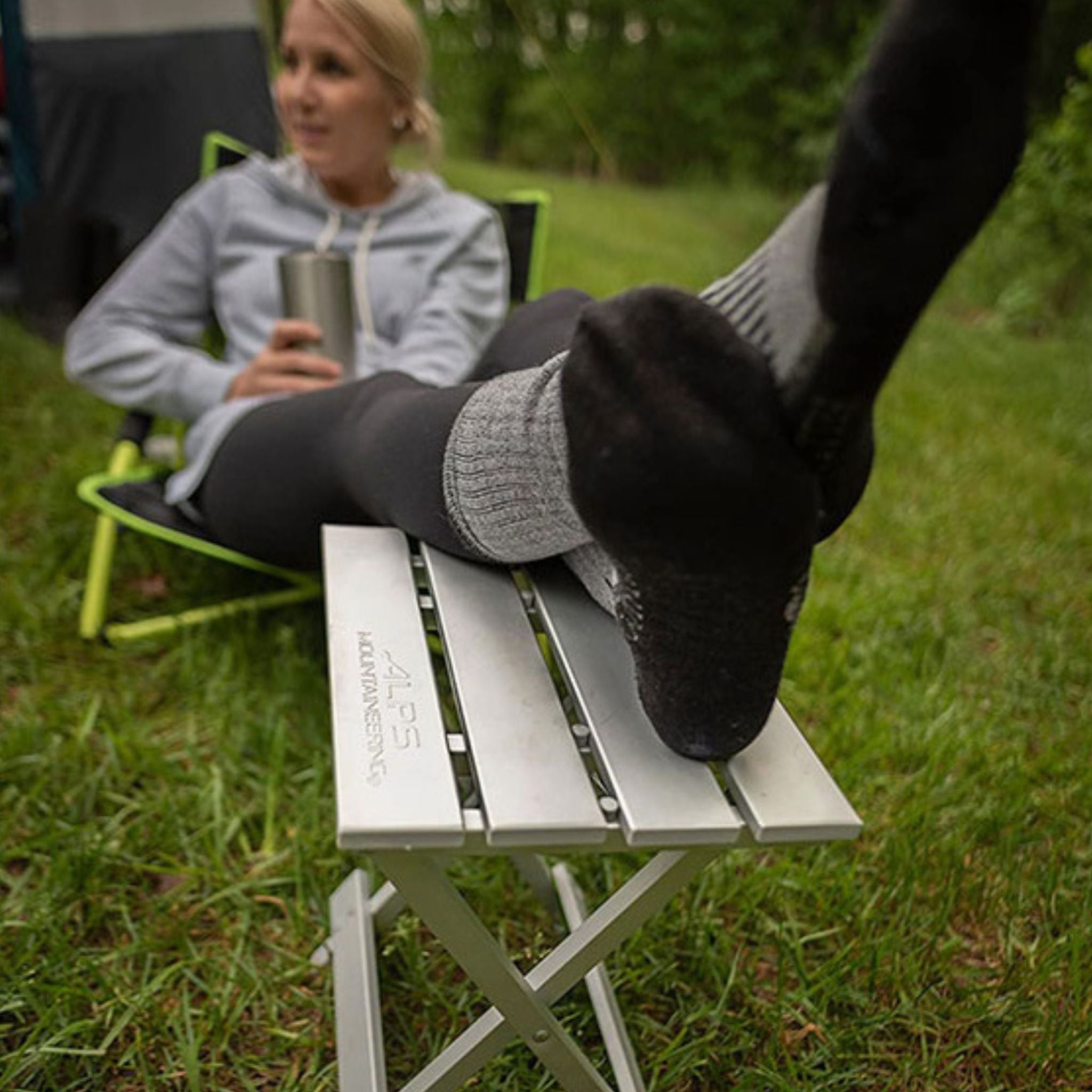Alps Mountaineering SideKick Table Silver - FERAL