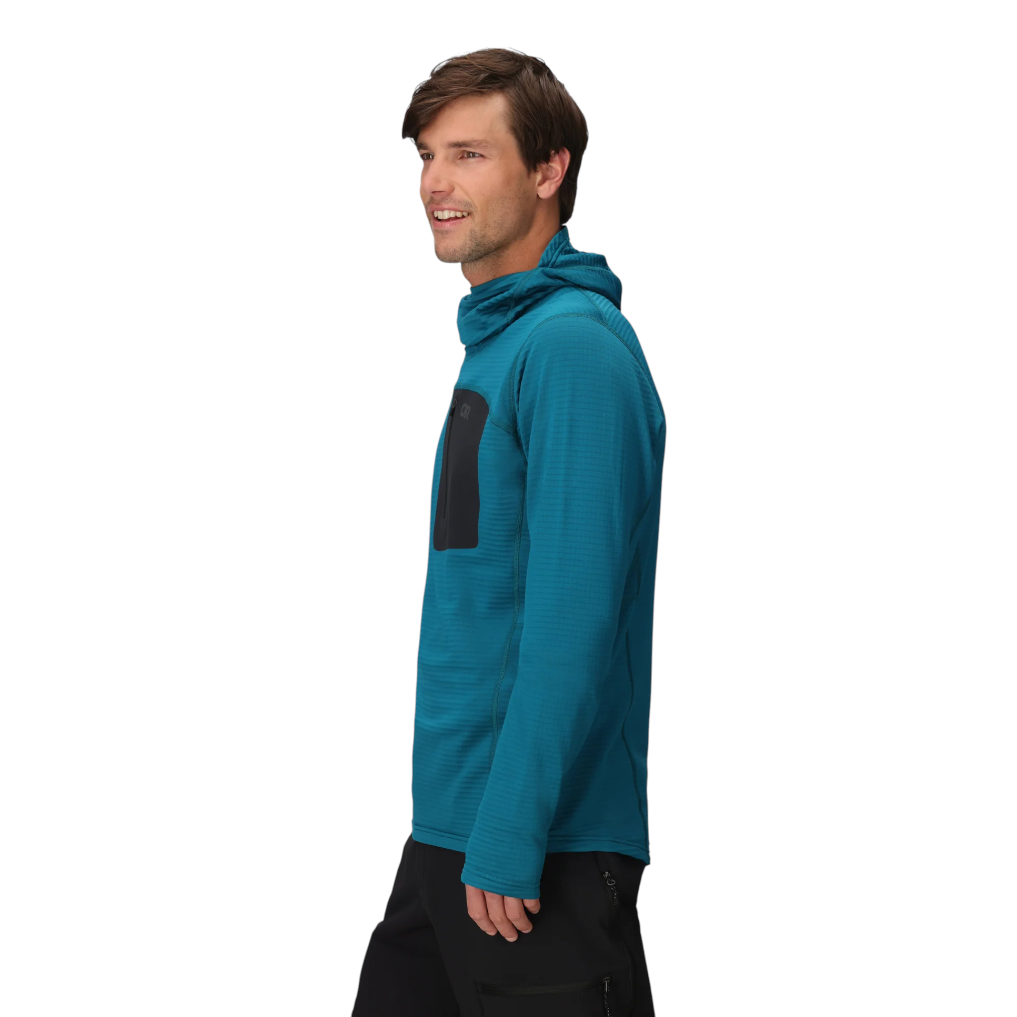 Outdoor Research Men's Vigor Grid Fleece Pullover Hoodie - FERAL