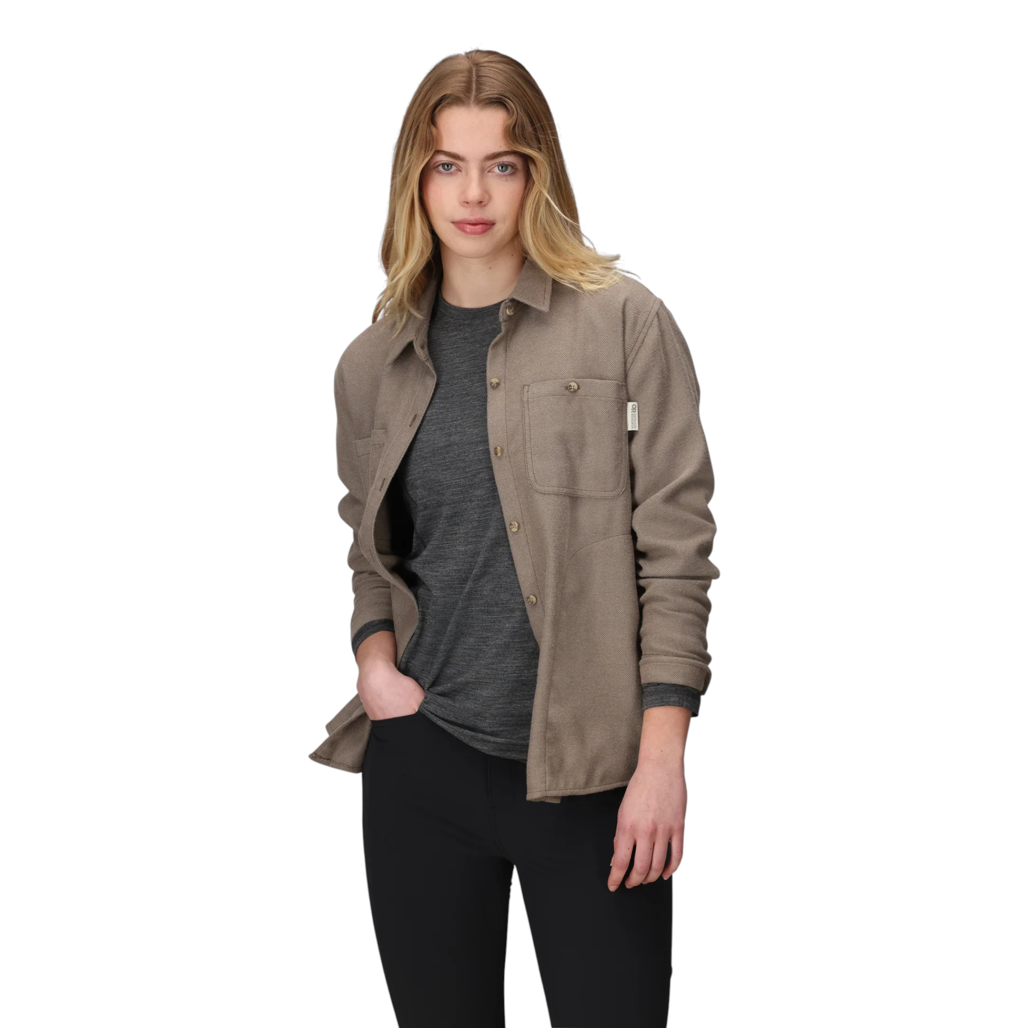 Outdoor Research Women's Feedback Flannel Twill Shirt - FERAL
