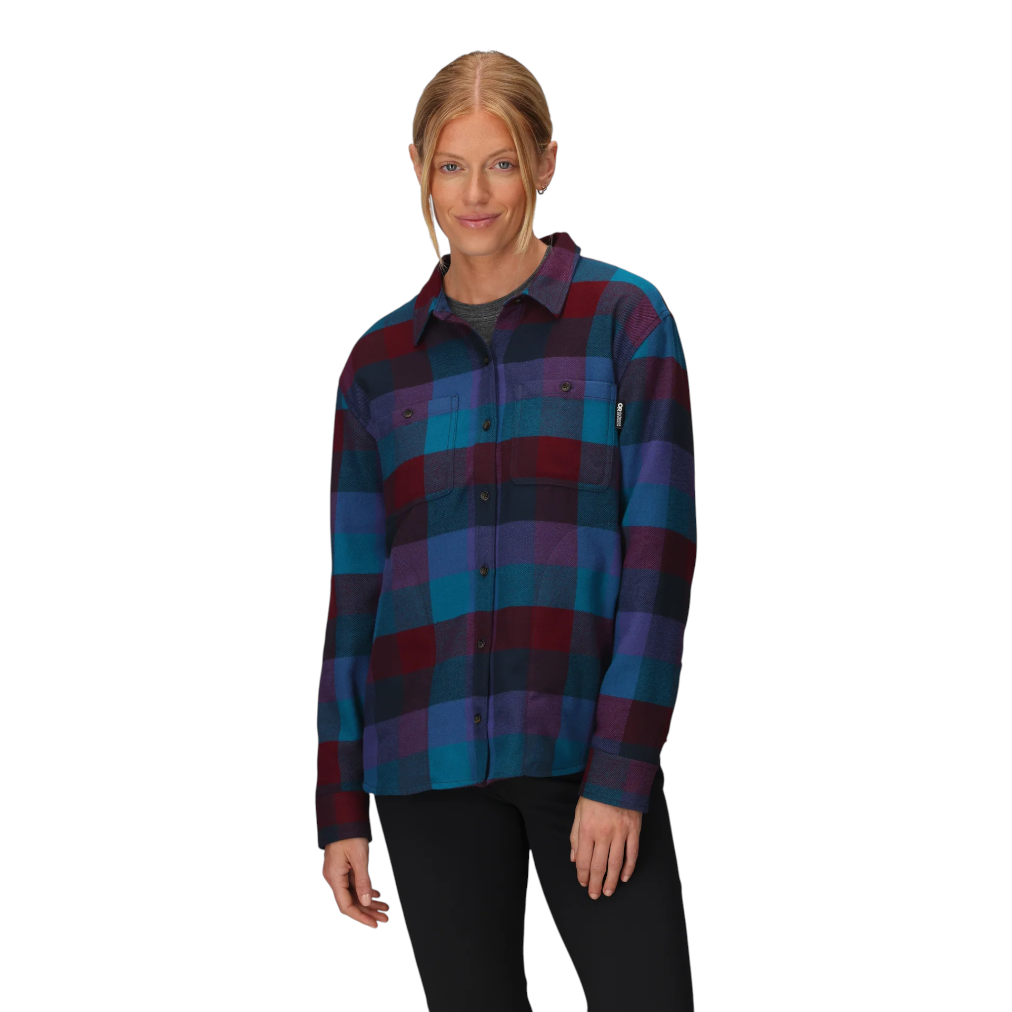 Outdoor Research Women's Feedback Flannel Twill Shirt - FERAL