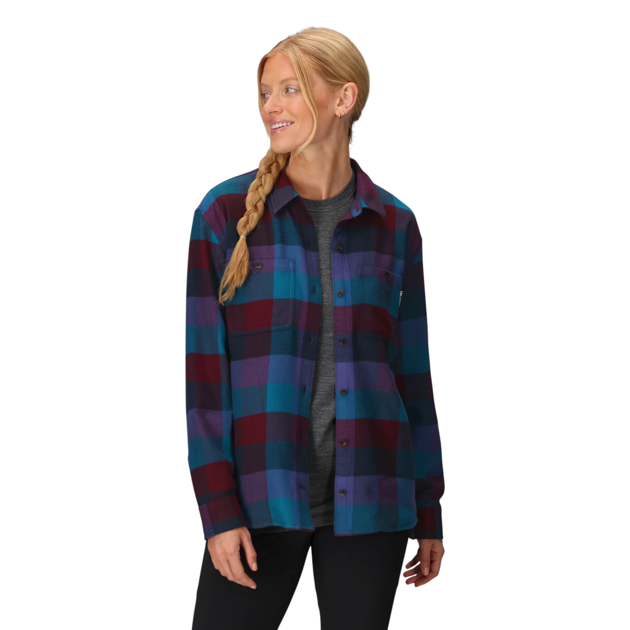 Outdoor Research Women's Feedback Flannel Twill Shirt - FERAL