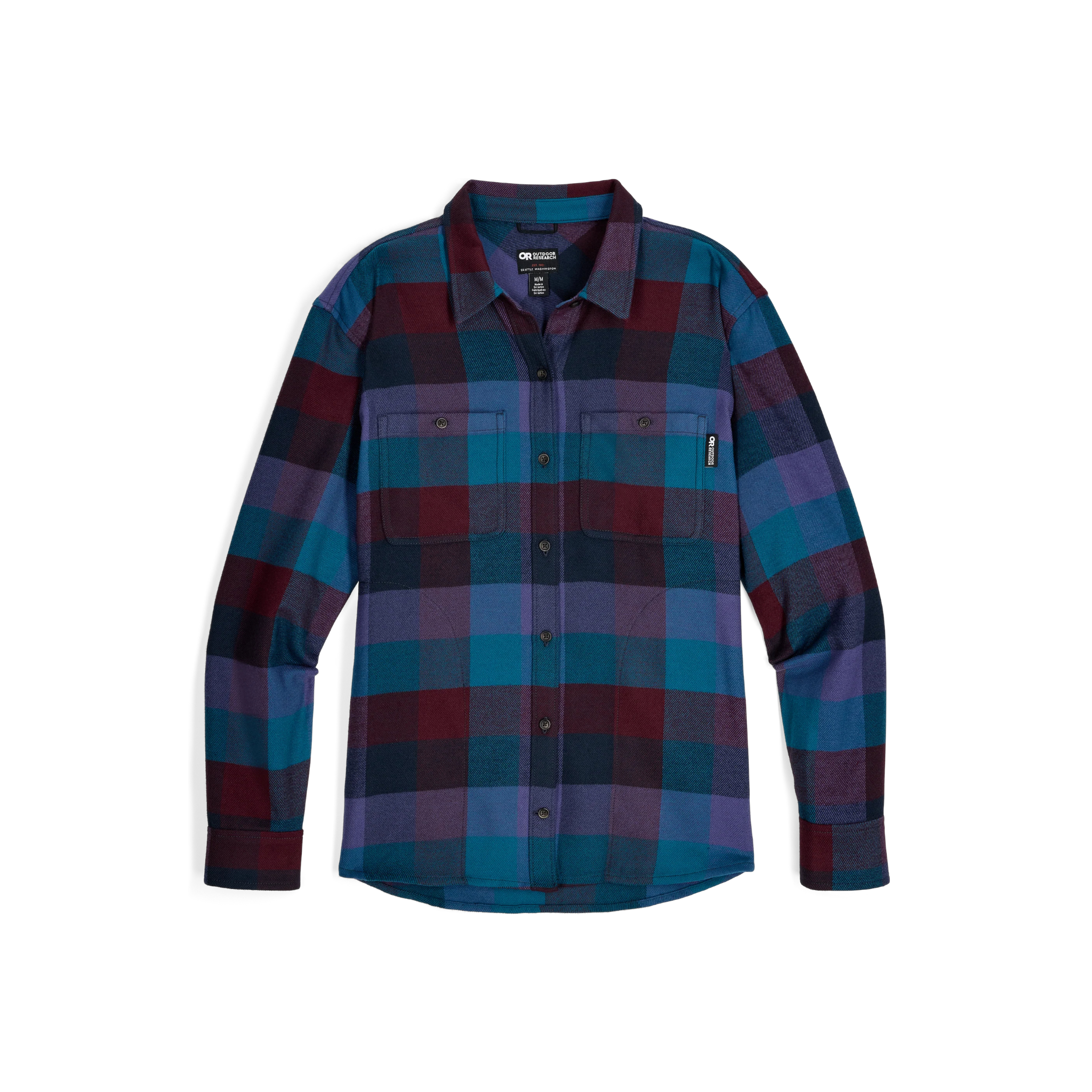 Outdoor Research Women's Feedback Flannel Twill Shirt - FERAL