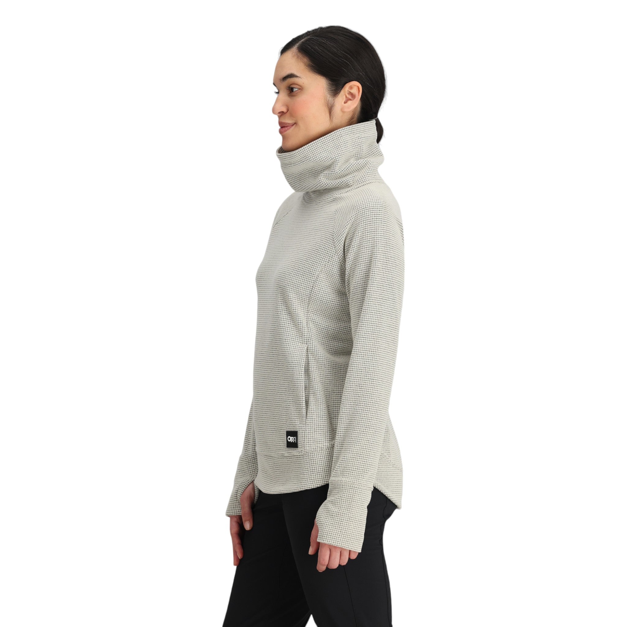 Outdoor Research Women's Trail Mix Fleece Cowl Pullover - FERAL