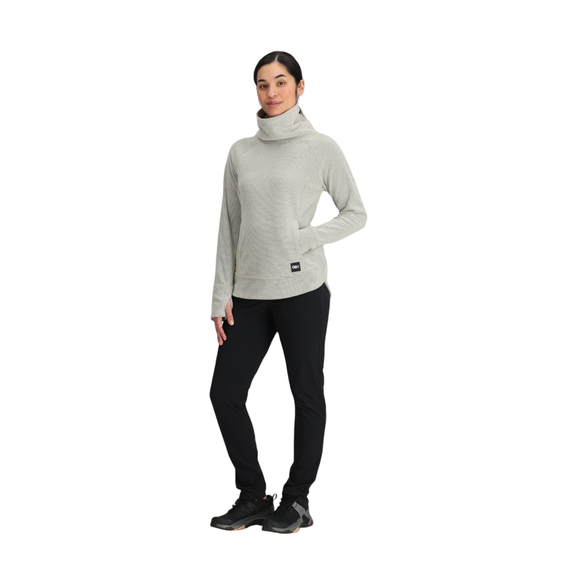 Outdoor Research Women's Trail Mix Fleece Cowl Pullover - FERAL
