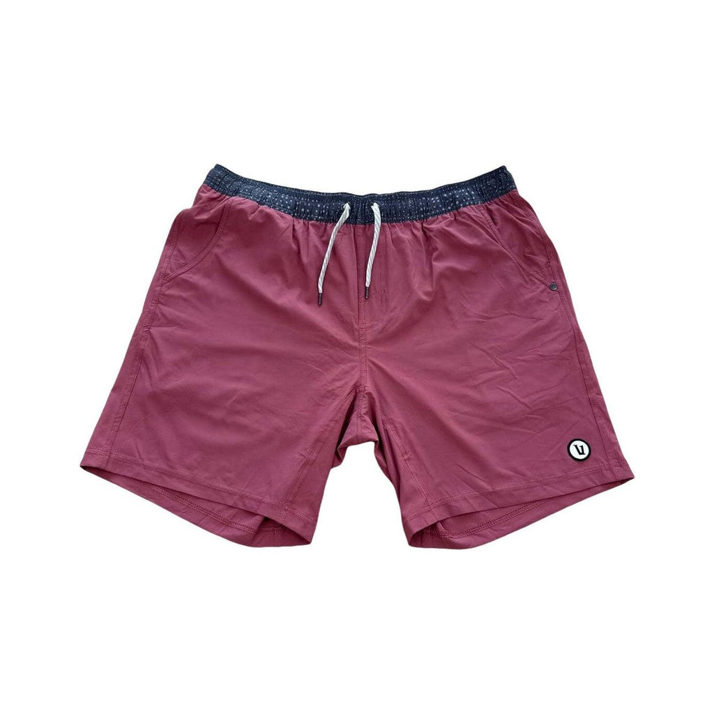 Vuori Men's Kore Shorts Saltwater Red XL Used - FERAL