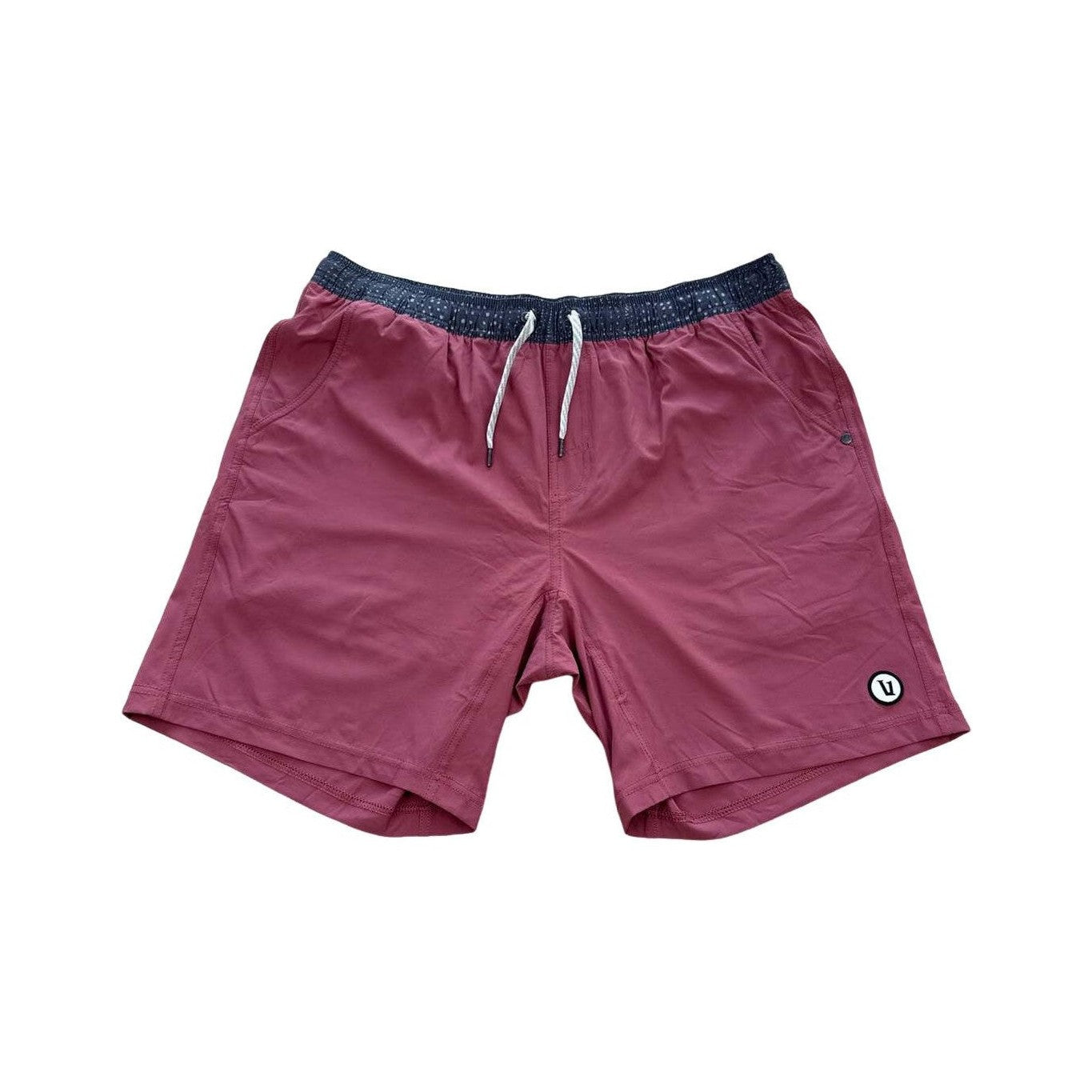 Vuori Men's Kore Shorts Saltwater Red XL Used - FERAL