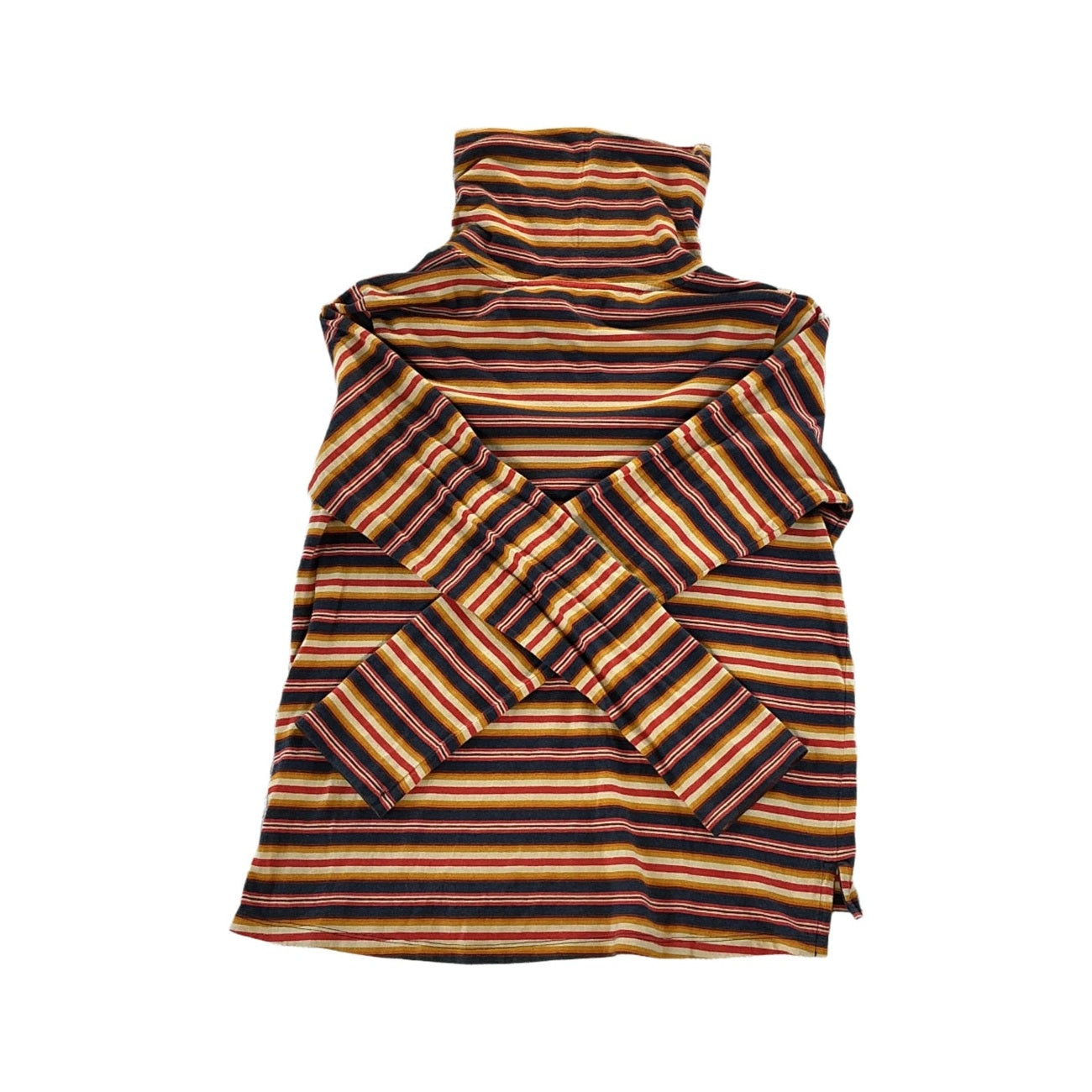 Toad&Co Women's Reverb Turtleneck Top Striped Medium USED - FERAL