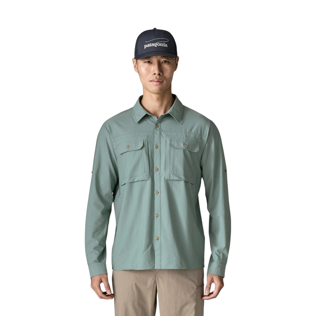 Patagonia Men's L/S Self Guided Sun Shirt - FERAL
