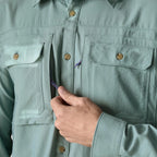 Patagonia Men's L/S Self Guided Sun Shirt - FERAL