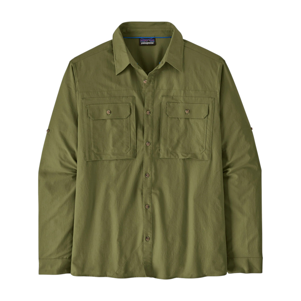 Patagonia Men's L/S Self Guided Sun Shirt - FERAL