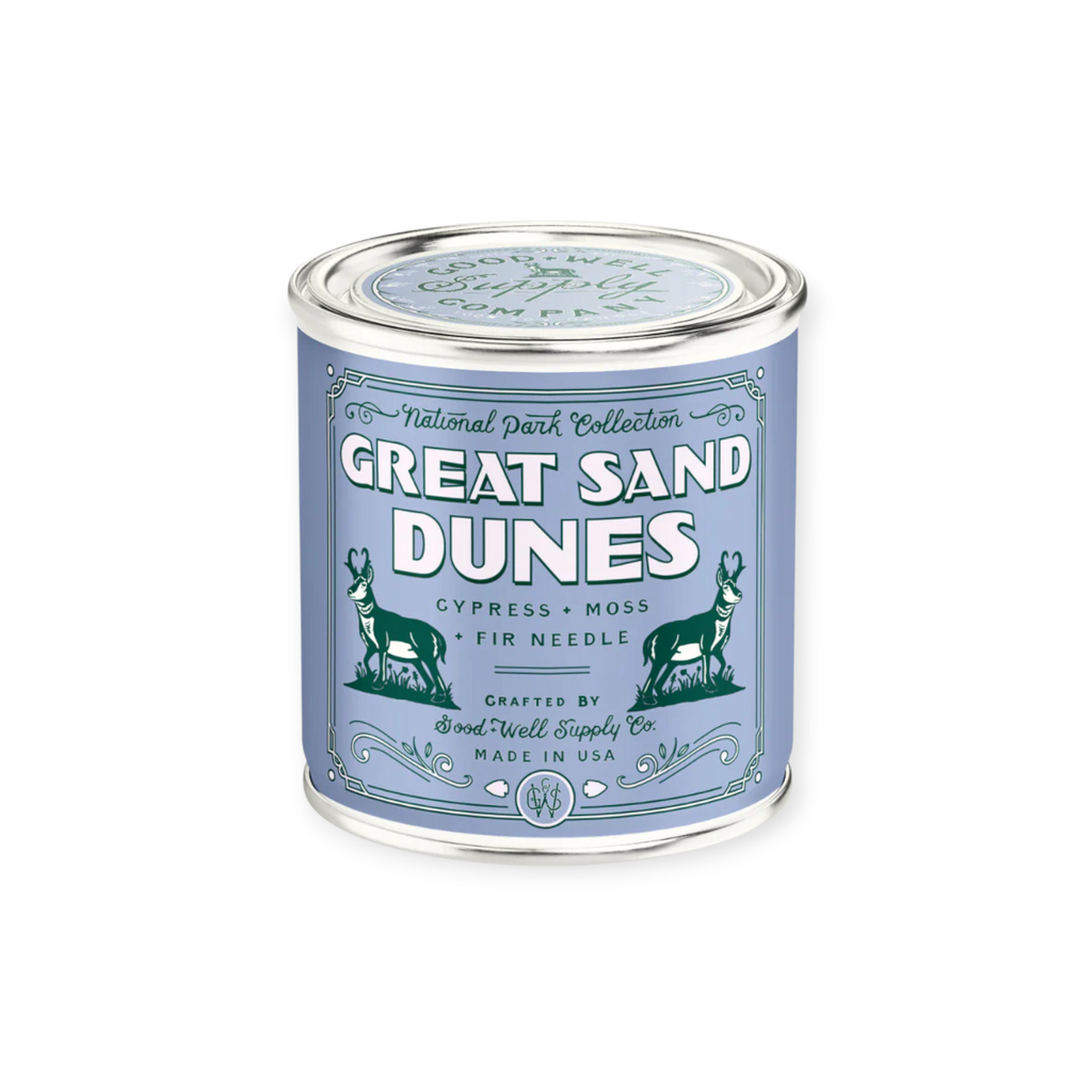Good & Well Supply Co. Great Sand Dunes National Park Candle - 1/2 Pint - FERAL