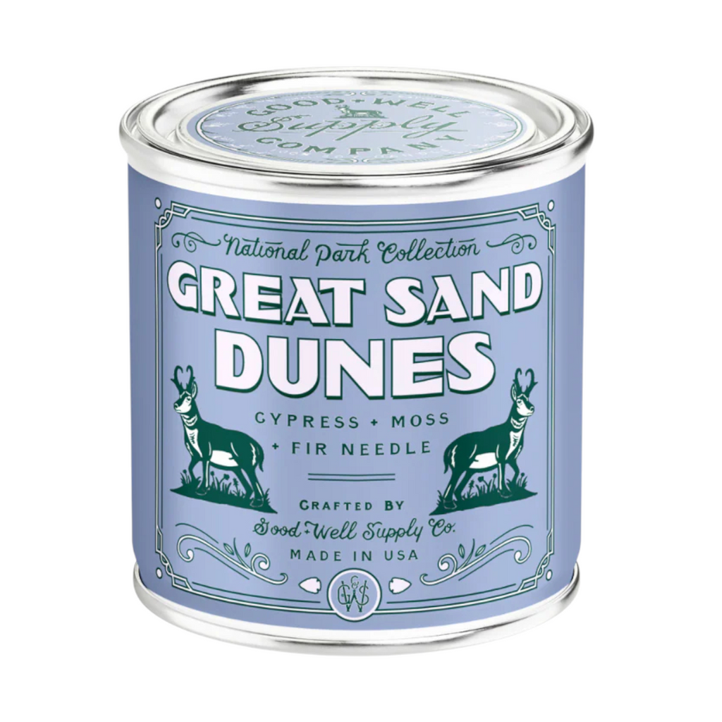 Good & Well Supply Co. Great Sand Dunes National Park Candle - 1/2 Pint - FERAL