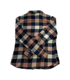 Patagonia Women's Long Sleeve Fjord Flannel Shirt Blue/Pink Medium USED - FERAL