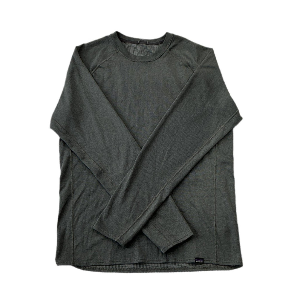 Patagonia Men's Capilene Long Sleeve Base Layer Shirt Grey Medium USED - FERAL