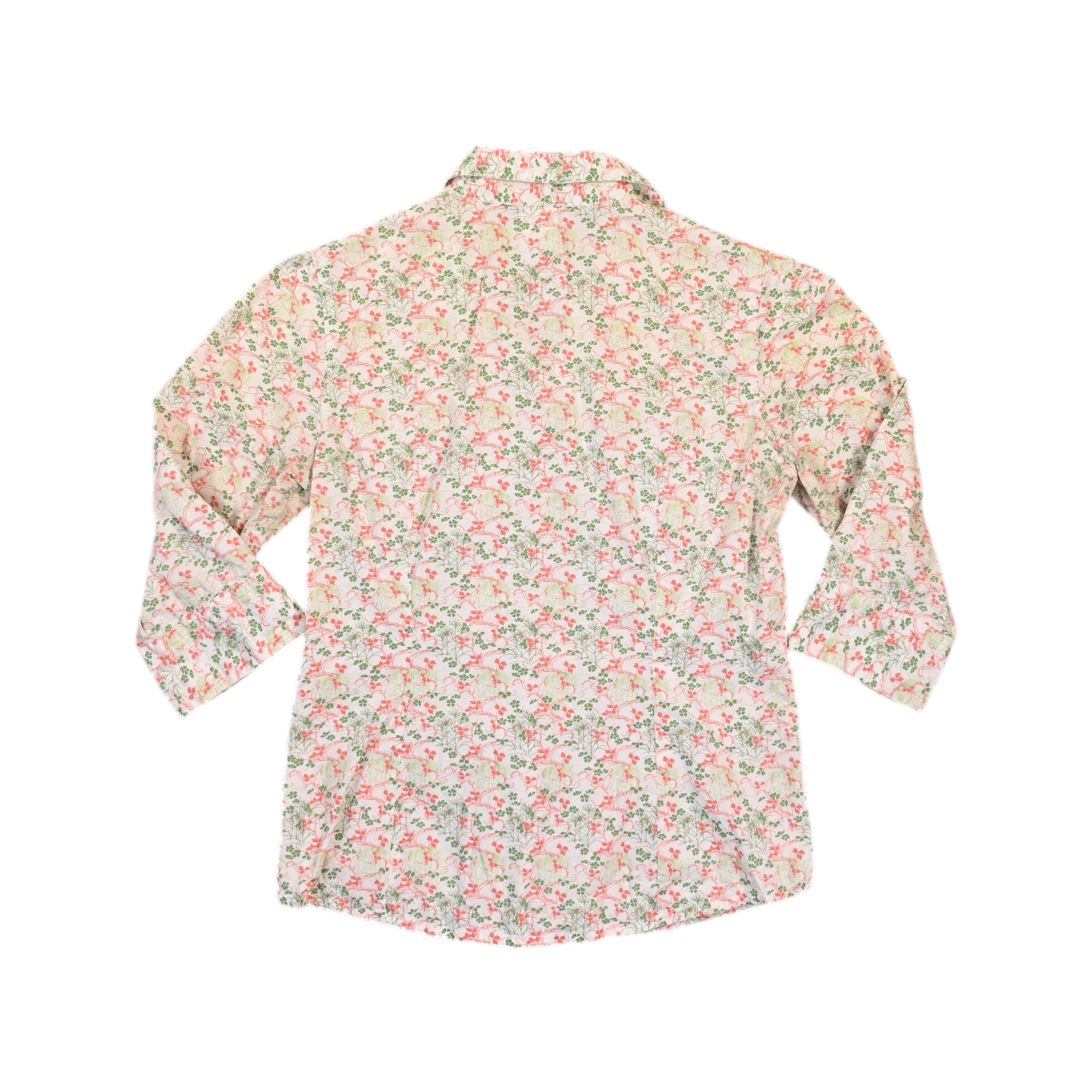 The North Face Women's Floral Button Up Long Sleeve Shirt