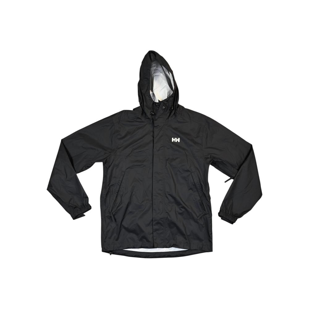 Helly Hansen Men's Seven J Rain Shell Jacket Black M Used - FERAL