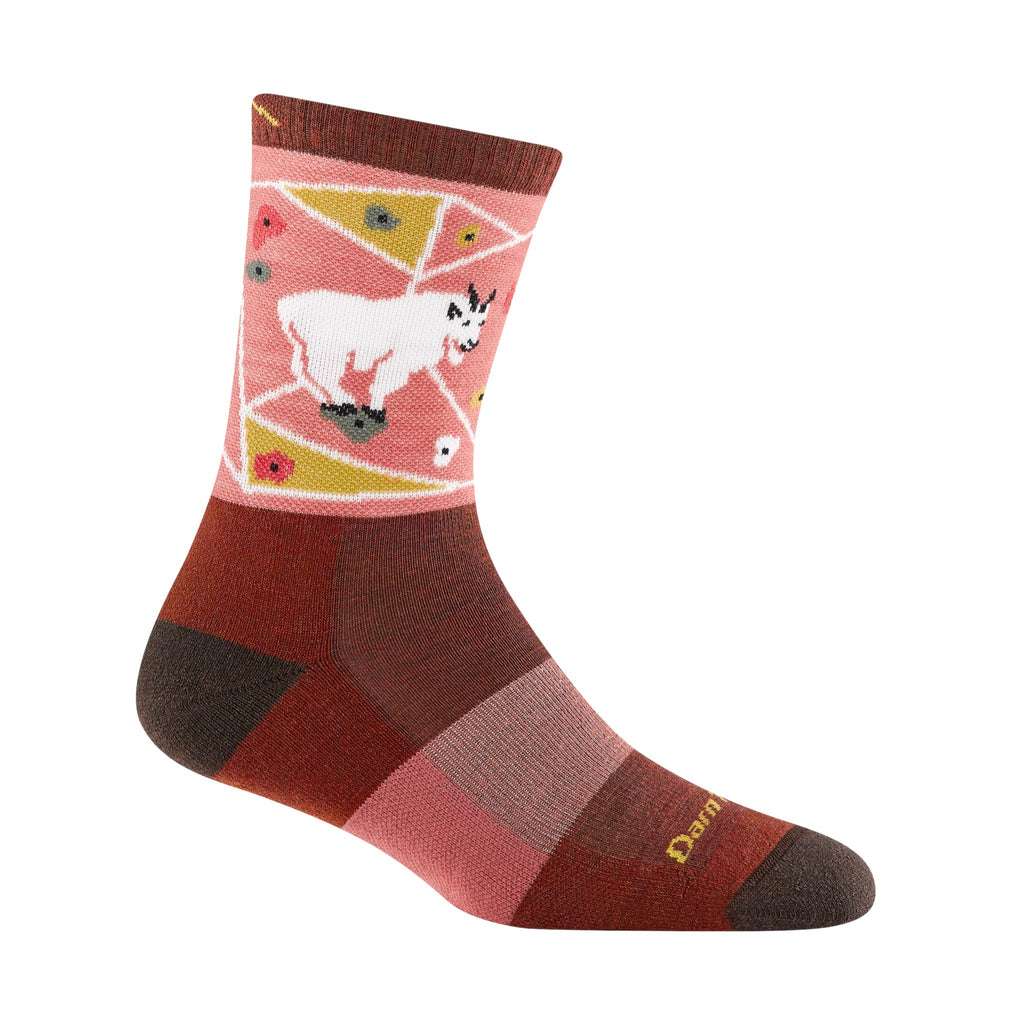 Darn Tough Women's Critter Club Micro Crew Lightweight with Cushions Socks - FERAL