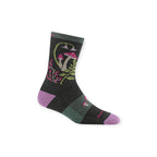 Darn Tough Women's Mellow Mushroom Micro Crew Lightweight Cushion Hiking Socks