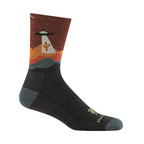 Darn Tough Men's Spaced Out Micro Crew Lightweight Cushion Hiking Socks - FERAL