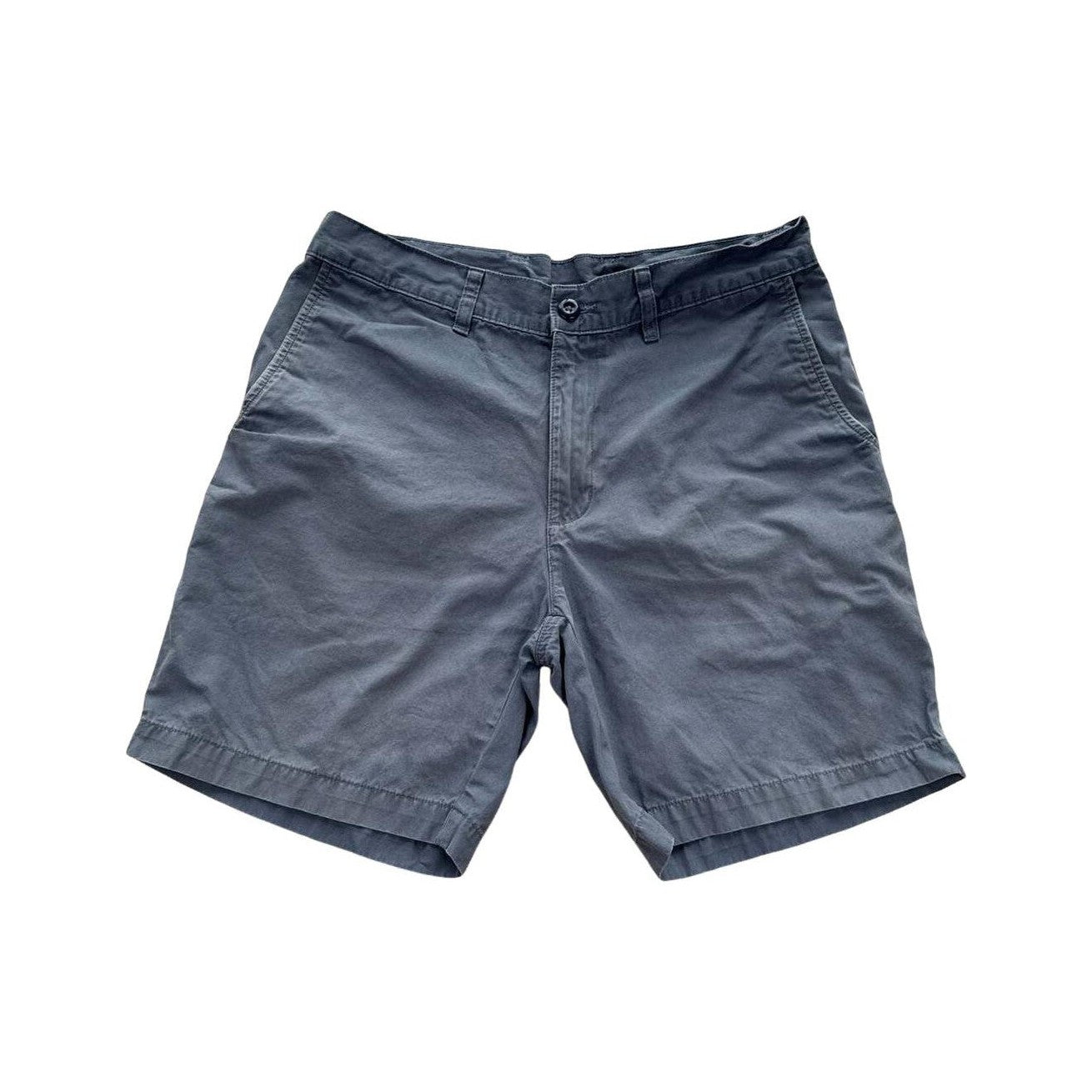 Patagonia Men's Casual Khaki Shorts Blue Size 32 Used - FERAL