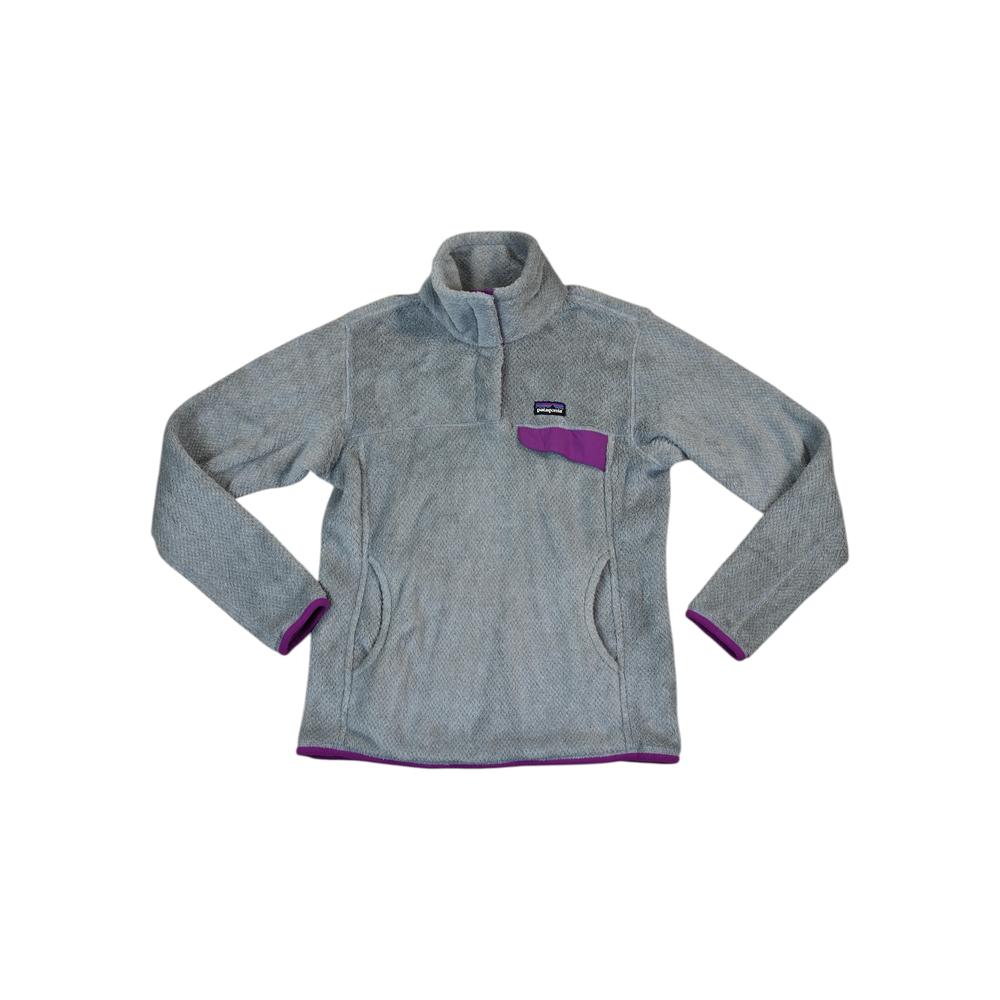 Patagonia Women's Re-Tool Snap-T Pullover Fleece Grey/Purple M Used - FERAL