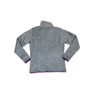 Patagonia Women's Re-Tool Snap-T Pullover Fleece Grey/Purple M Used - FERAL