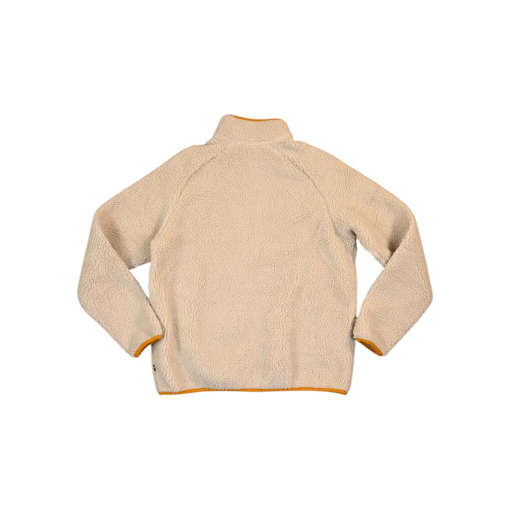 Fjallraven Women's Vardag Pile Fleece White/Mustard S Used - FERAL