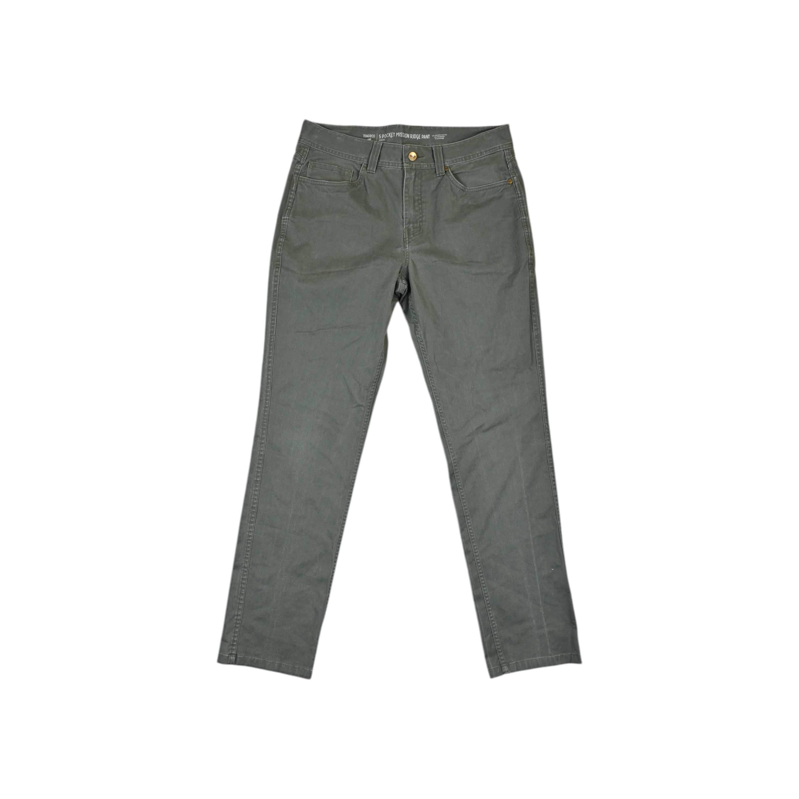 Toad & Co Men's 5 Pocket Mission Ridge Lean Fit Pants - FERAL