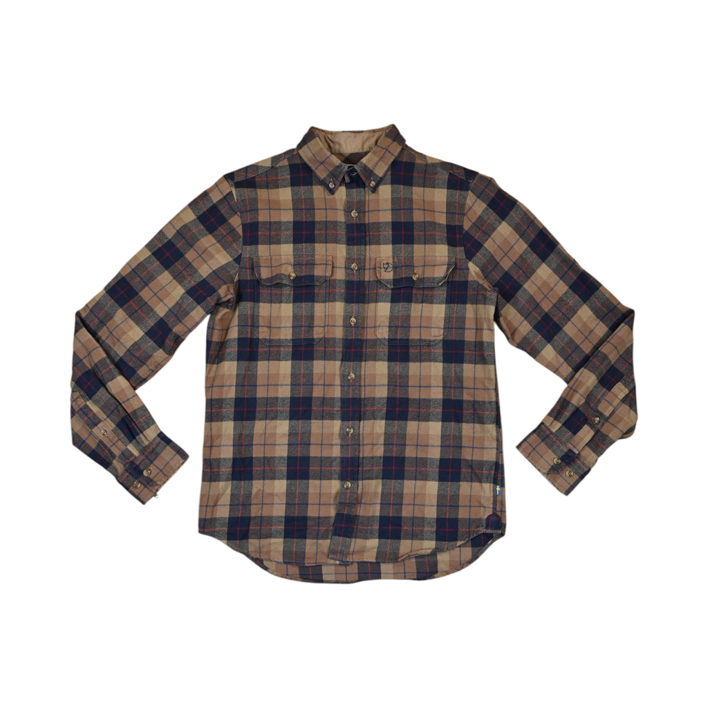 Fjallraven Men's Singi Heavy Flannel Long Sleeve Button Up