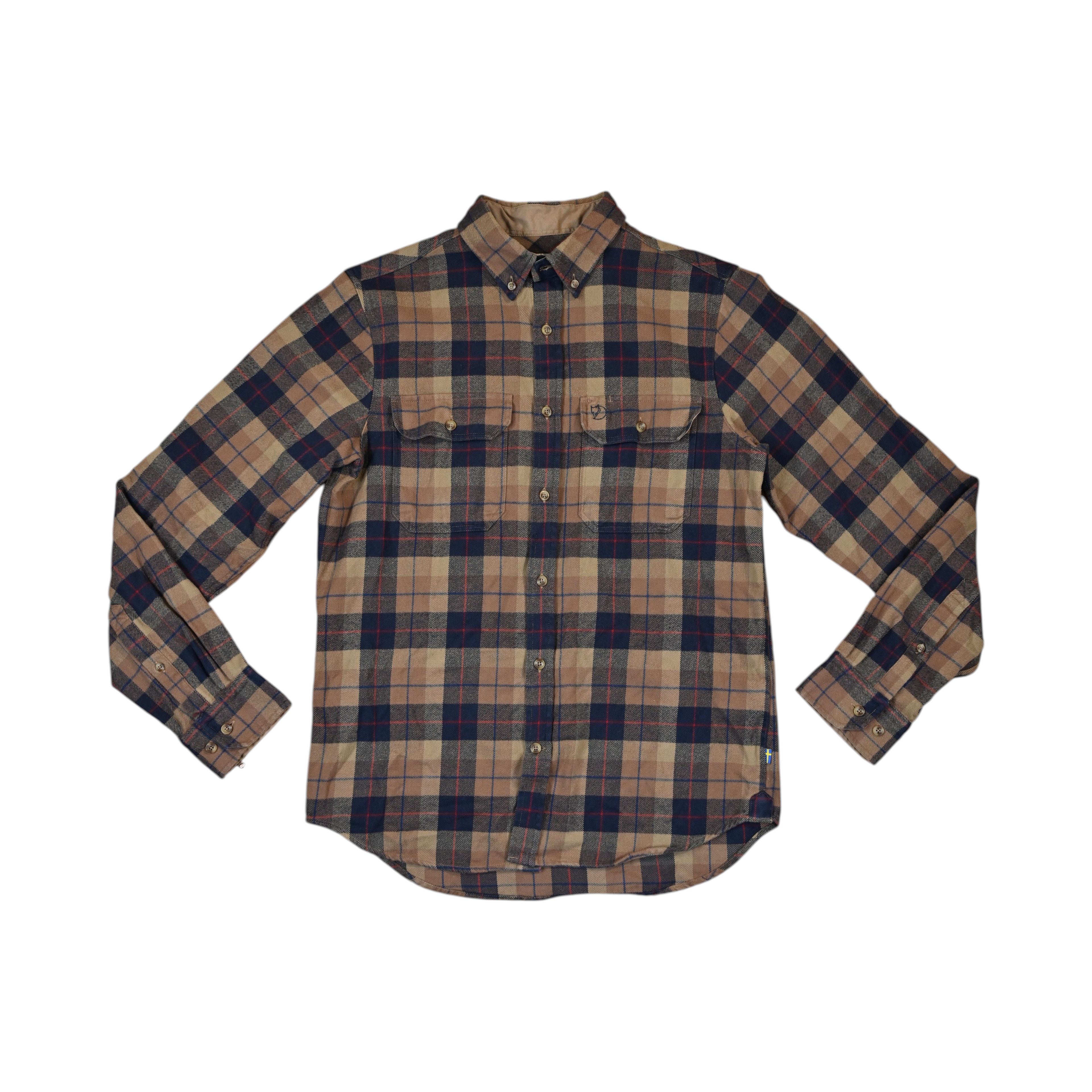 Fjallraven Men's Singi Heavy Flannel Long Sleeve Button Up