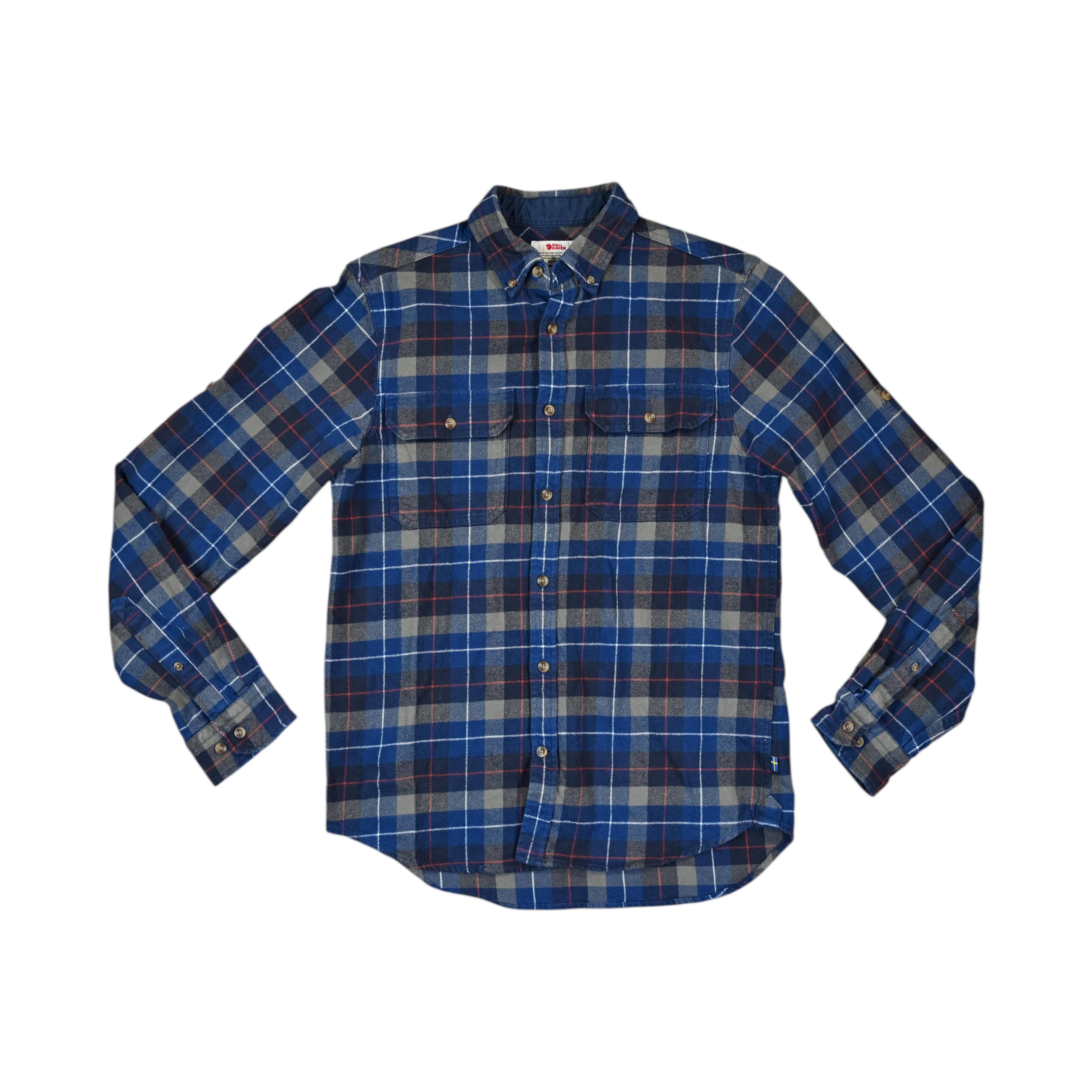 Fjallraven Men's Singi Heavy Flannel Long Sleeve Button Up