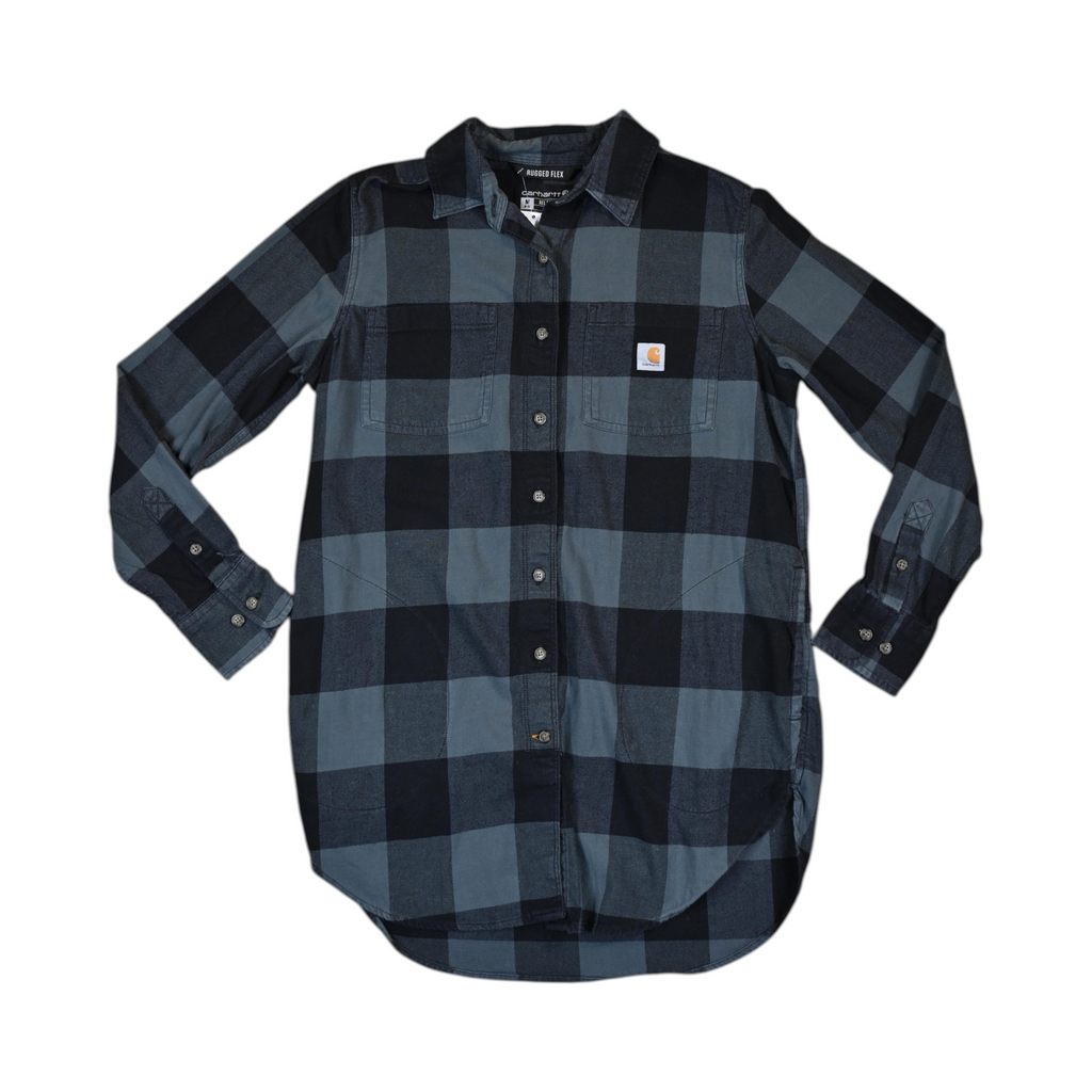 Carhartt Women's Flannel Long Sleeve Button Up