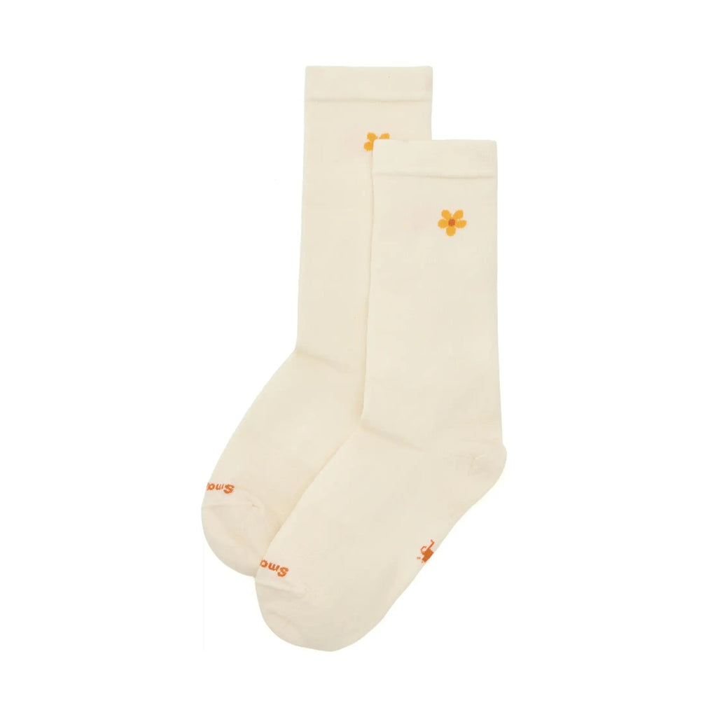 Smartwool Women's Everyday Groovy Bloom Crew Socks - FERAL