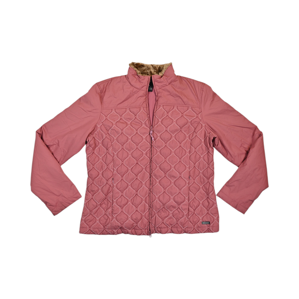 Athleta Women's Fleece-Lined Quilted Puffer Jacket