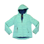 Spyder Women's Clara Short Puffer Hooded Insulated Jacket