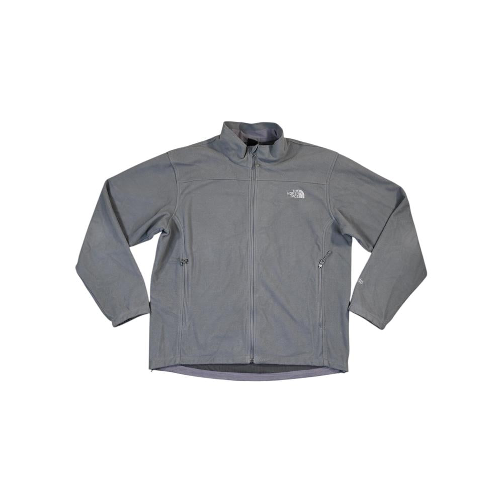 North Face Men's Windwall Fleece Jacket Grey XL Used - FERAL
