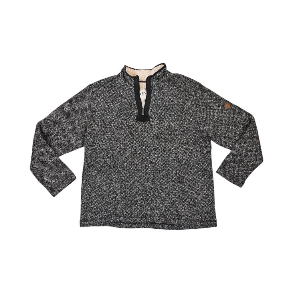 Orvis Men's Brighton 1/4 Zip Sherpa-Lined Sweater