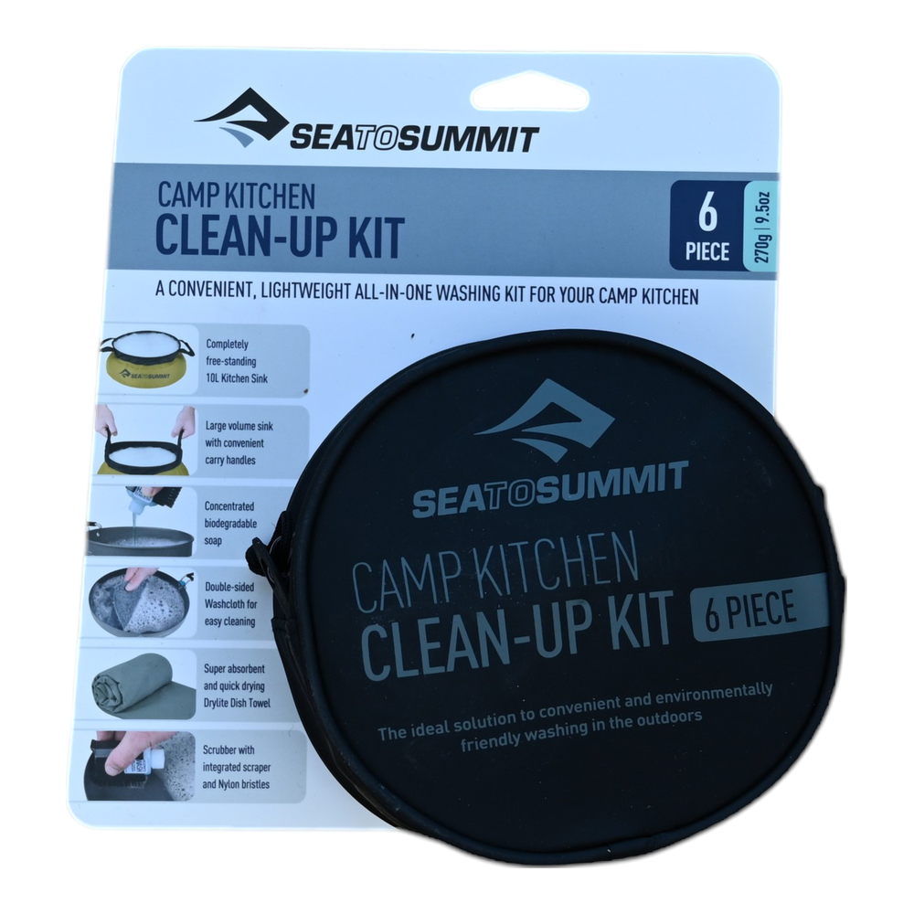 Sea to Summit Camp Kitchen Clean-Up Kit Green USED - FERAL