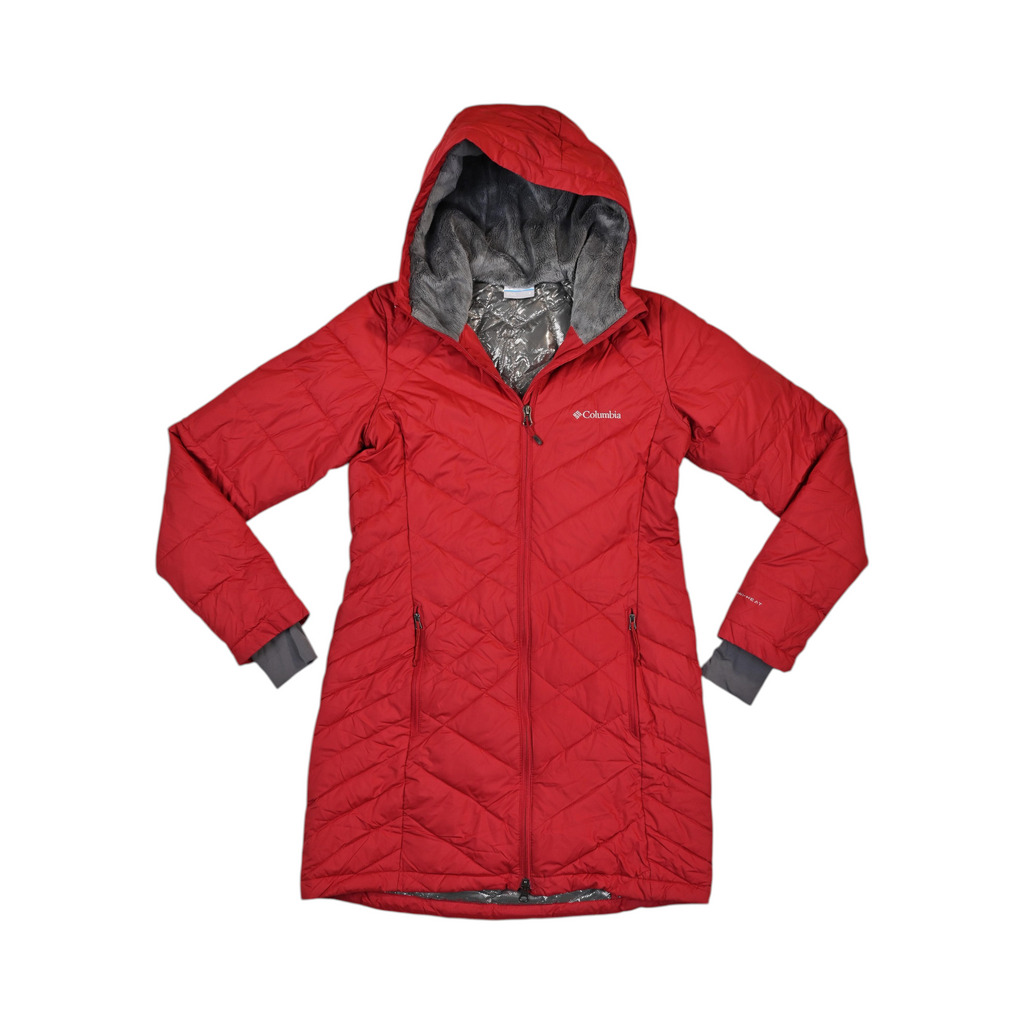 Columbia Women's Heavenly Long Hooded Insulated Jacket