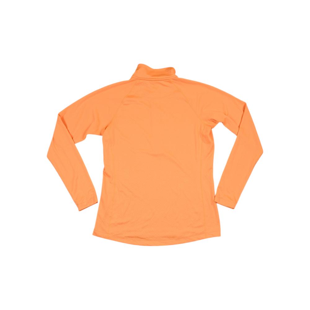 Patagonia Women's 1/4 Zip Capilene Midweight Baselayer Shirt Orange L Used - FERAL