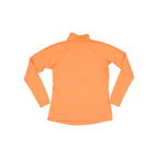 Patagonia Women's 1/4 Zip Capilene Midweight Baselayer Shirt Orange L Used - FERAL